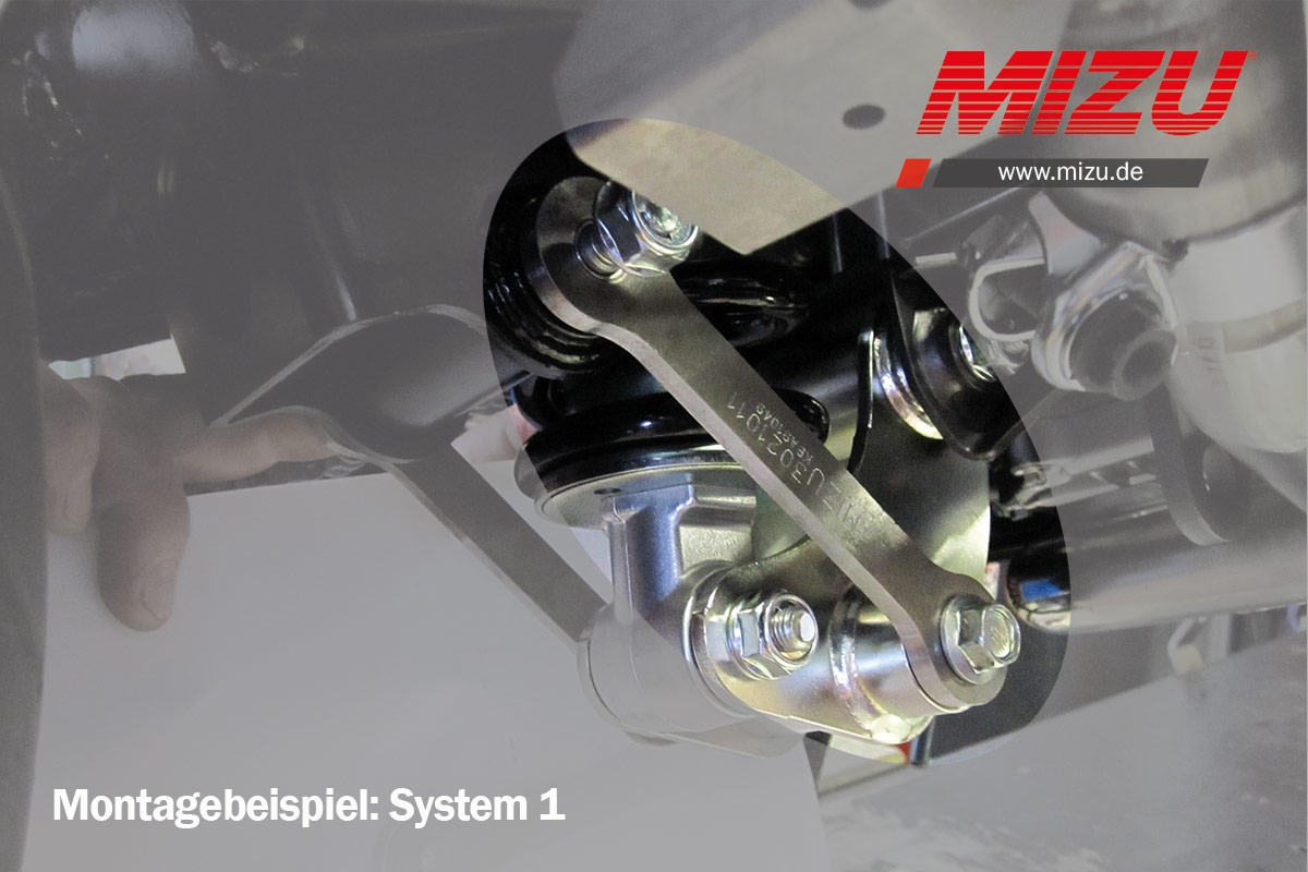MIZU lowering kit | Buy motorcycle accessories